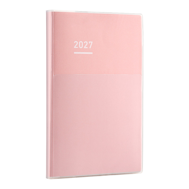 官方旗舰店 日本kokuyo国誉2027自我手帐一日一页计划笔记本本子周计划时间轴记事本日程学习规划本商务本子