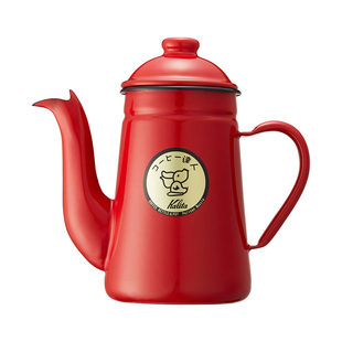 KALITA日本原装进口搪瓷手冲壶达人壶鹤嘴壶珐琅瓷滴咖啡壶52123