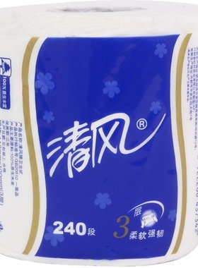 清风卷纸240段卫生纸家用实惠装
