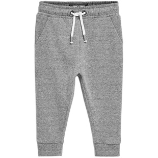 英国Next童装25秋冬男童男宝宝百搭加绒运动裤长裤子休闲裤3条