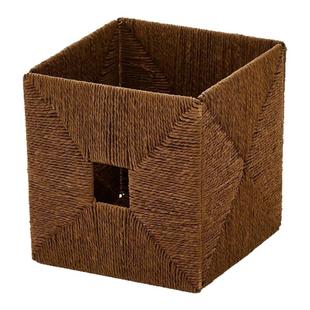 格子柜收纳筐卡莱克柜收纳箱家用衣物零食收纳篮编织大号储物盒子