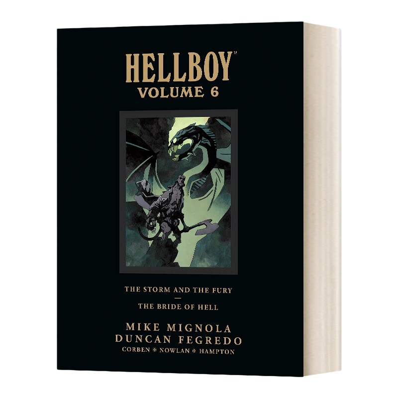 英文原版 Hellboy Library Volume 6 The Storm and The Fury and The Bride of Hell 地狱男爵卷6 精装馆藏版 进口英语原版书籍