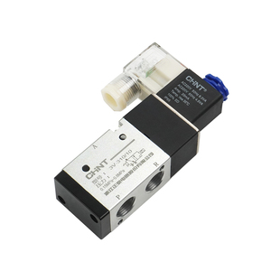 正泰常闭电磁阀3V210-08 二位三通换向阀24V 气动电磁控制阀220V