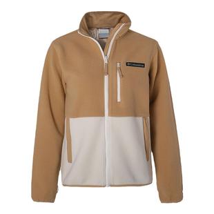 2025秋冬哥伦比亚户外女装热能保暖防风休闲开衫抓绒衣外套XR7225