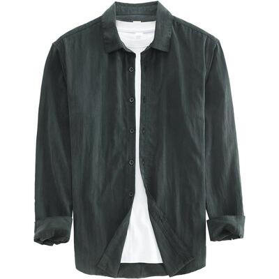 轻奢品质感天丝锦长袖衬衫