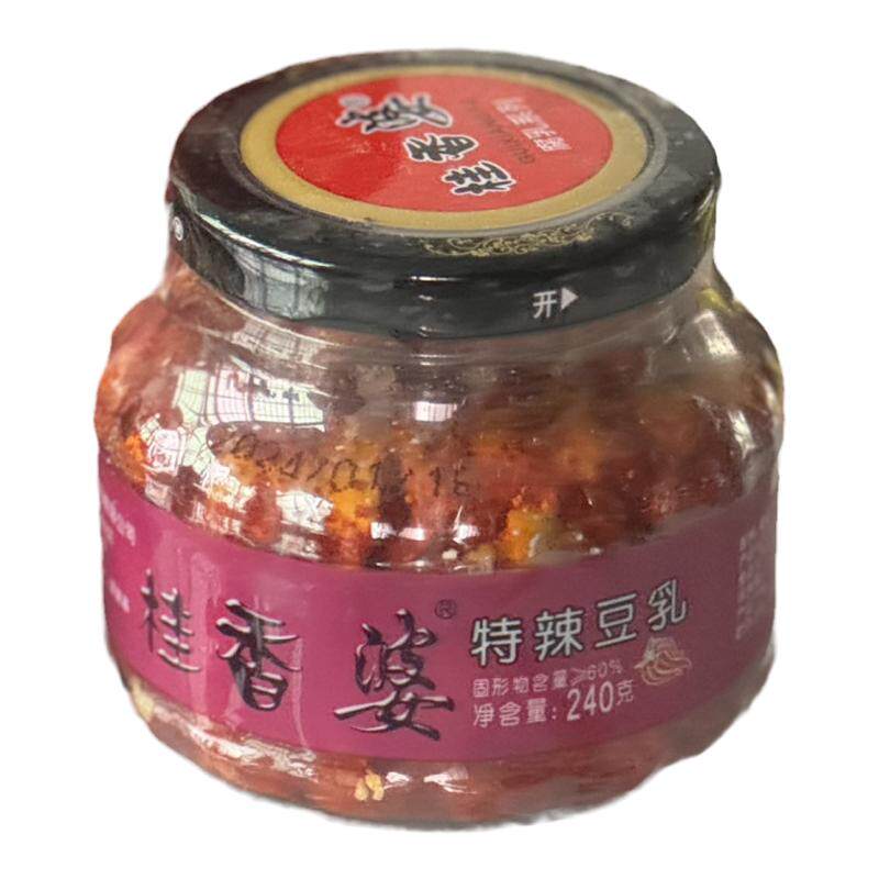 桂香婆特辣霉豆腐240g