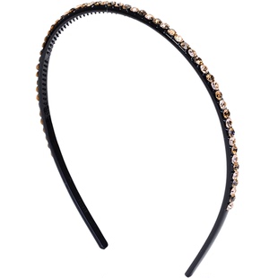 头箍女款压发带齿防滑发卡水钻头饰洗脸碎发头发发箍发夹2025新款