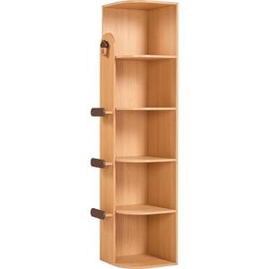 林氏儿童转角书柜学生客厅卧室墙角拐角置物架落地绘本架书架林氏