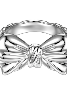 经典SHUSHUTONGXYVMIN蝴蝶结戒指