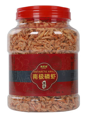 佩尼森南极磷虾银龙鱼饲料虾干上浮鱼粮龙鱼饲料地图罗汉鹦鹉鱼食