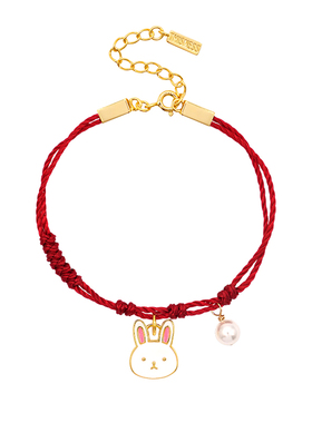 THISNESS纯银可爱兔子手链