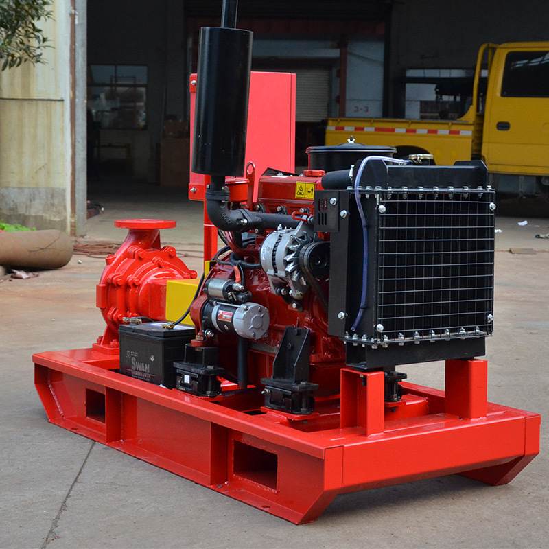 应急消防单级柴油机动能抽水泵XBC-IS大流量灌溉型号齐全消防水泵