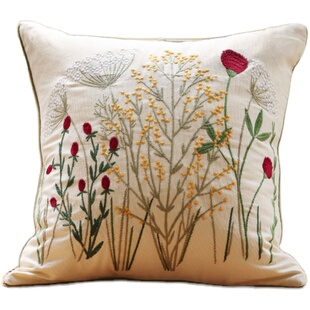 M.life 春日花园 全棉碎花抱枕客厅沙发靠枕床头靠垫抱枕套不含芯