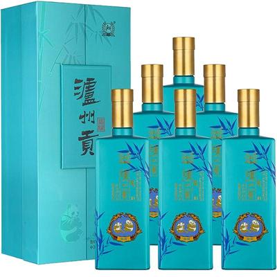 泸州贡翡绿52度500ml*6浓香型