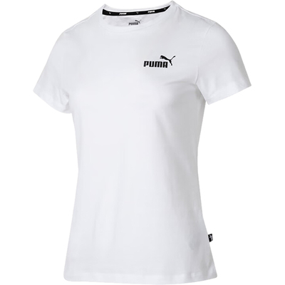 彪马女士针织简约短袖T恤