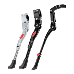 自行车脚撑站脚山地车支架电动车通用脚架可调节公路车停车架