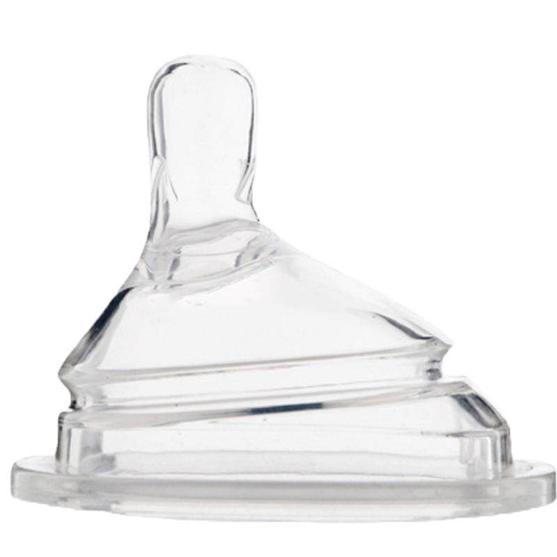 适合hegeng奶嘴通用非原装赫根奶瓶宽口新生儿123段Y字防胀气奶嘴