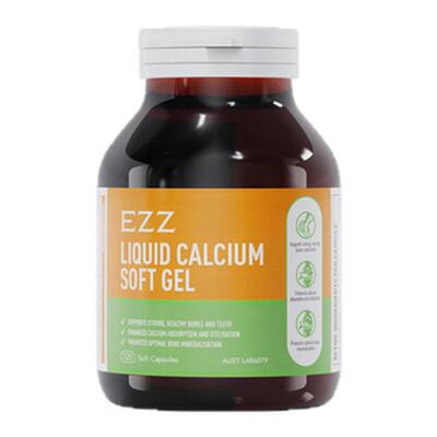 EZZ成人液体钙胶囊女性中老年孕妇羟基磷酸钙镁锌维生素D3K2官方