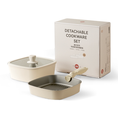 kimscook锅具也是餐具可拆卸把手