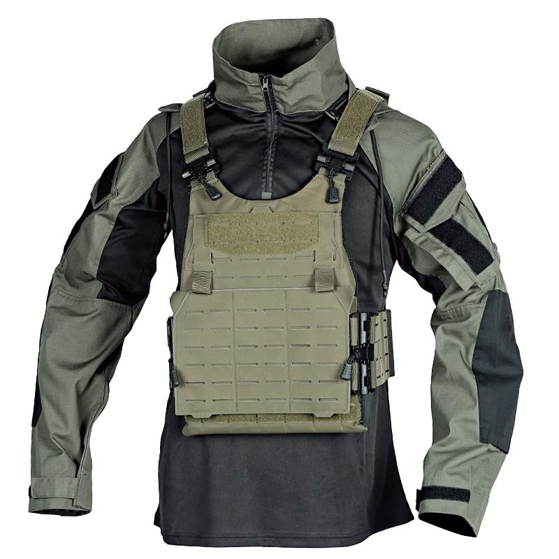 WZJP无贼SP2强袭二代战术蛙服长袖青蛙服套装春秋蛙服长袖可拆帽