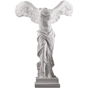 胜利女神雕像摆件欧式家居装饰品创意办公室柜子电视柜雕塑艺术品