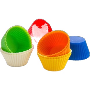 发糕专用模具硅胶蒸发糕米糕模具小蛋糕蒸模家用耐高温可重复使用