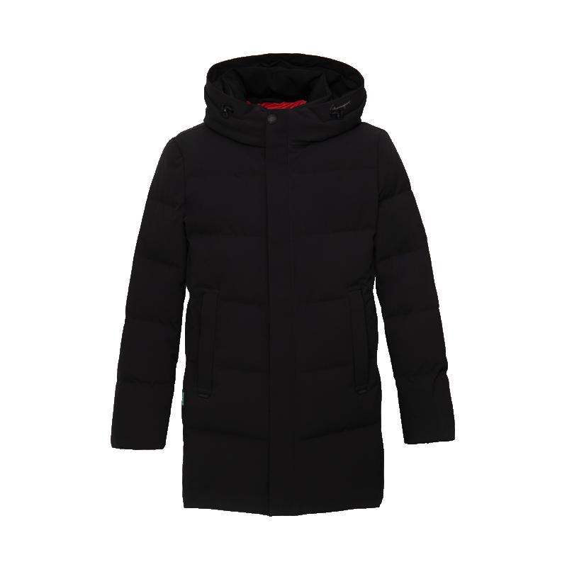 雪倫羽絨服男中長款連帽鵝絨戶外商務(wù)休閑外套商場同款12612