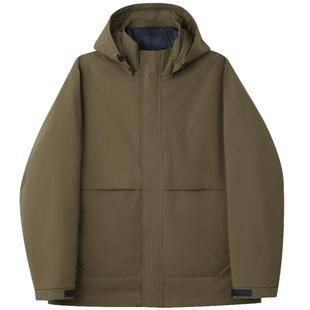 NAUTICA/诺帝卡男装25秋冬新品防泼水保暖羽绒三合一外套JO5401