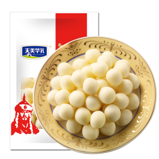 天美华乳内蒙古奶酪奶豆腐零食牛奶提子豆夹心袋装原味150g/250g