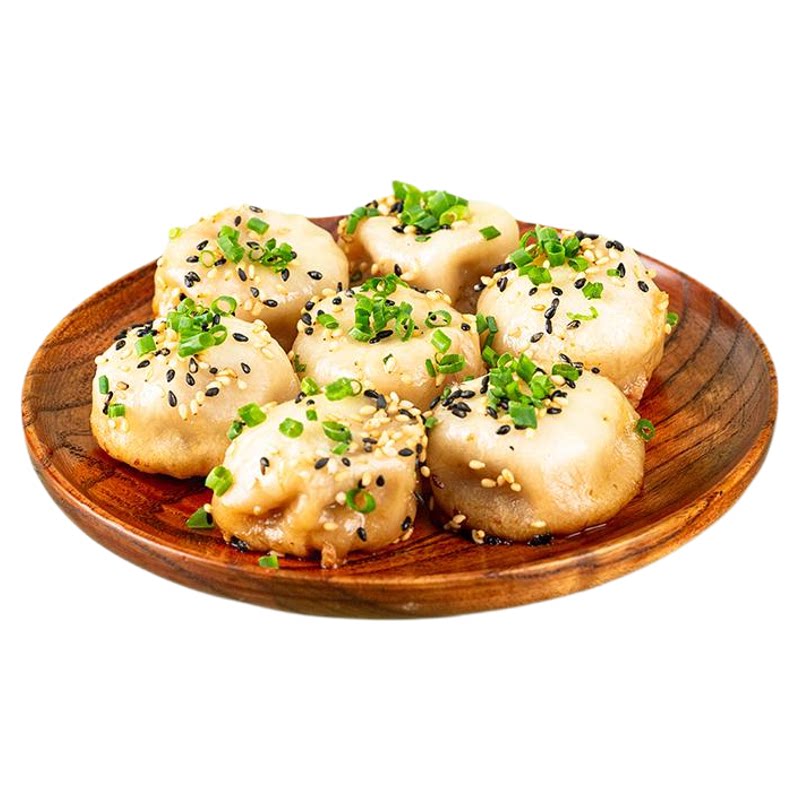 春锄黑猪肉一口生煎345g/袋