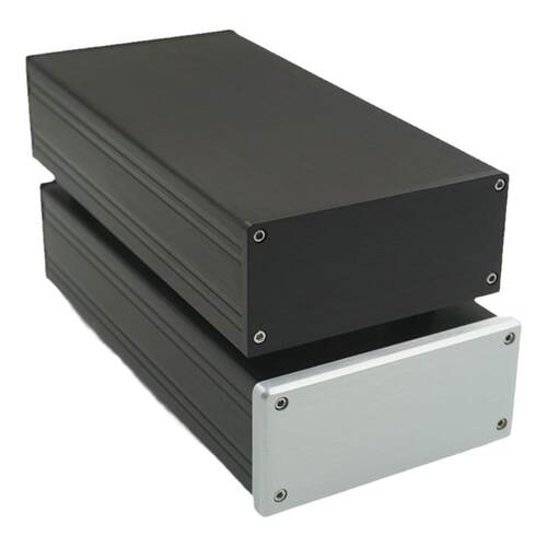 118空白版 全铝机箱 电源滤波器 前级功放DIY  解码器 型材外壳