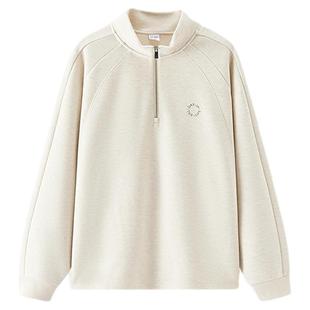 商场同款|森马 x Marcus联名款卫衣男冬仿呢质感2025新款情侣上衣