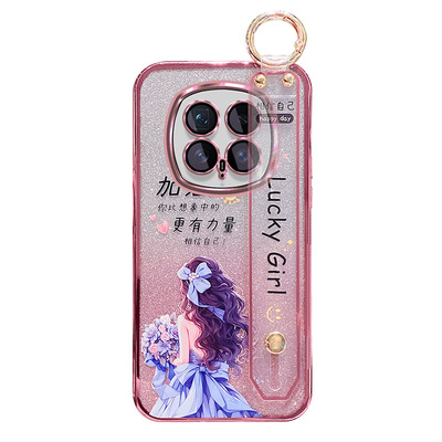 适用荣耀magic8手机壳幸运女孩