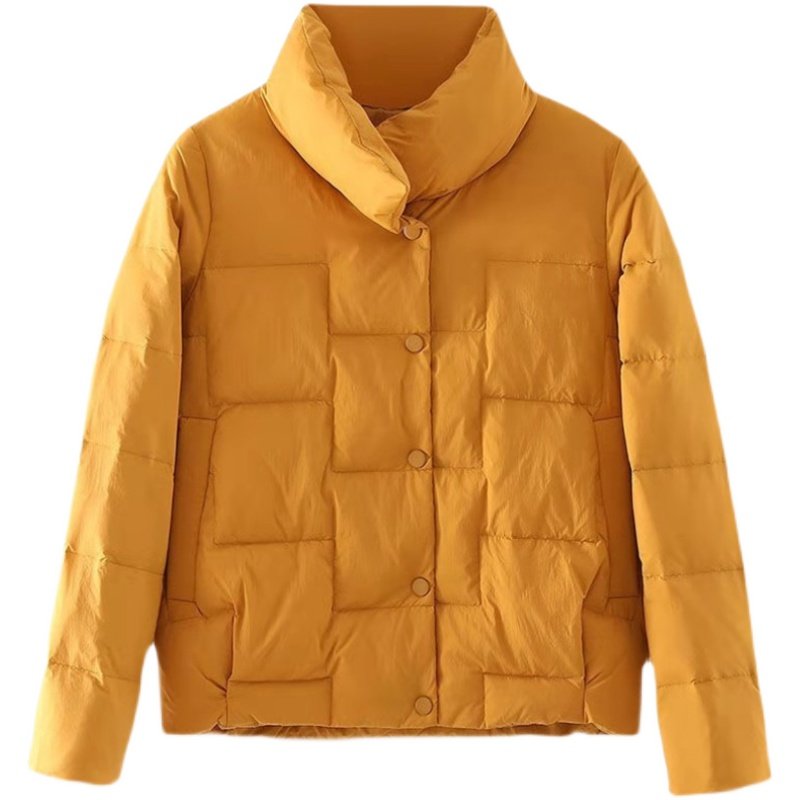 反季清仓羽绒棉服女2023冬季新款韩版宽松棉衣立领面包服短款棉袄