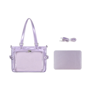 脑壳痛原创【琉璃花束】缎面痛包lolita女托特斜挎日常简约百搭包