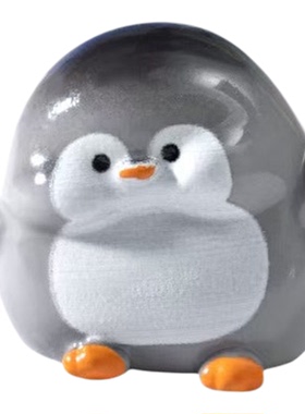 微景观可爱呆萌小企鹅萌粒公仔