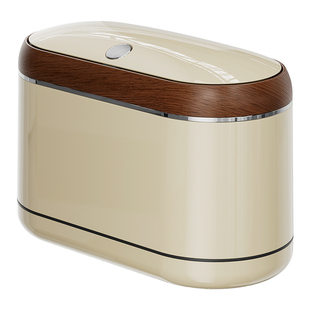 桌面垃圾桶按压式家用带盖高颜值迷你办公室餐桌卧室客厅小号纸篓