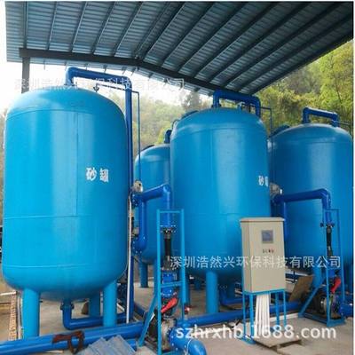 山泉水过滤器装置碳钢机械除铁锰河水活性炭石英砂过滤罐