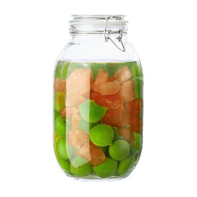 喜碧玻璃瓶子带盖食品储物密封罐
