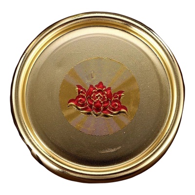 莲花酥油灯座礼佛长明灯佛桌摆件