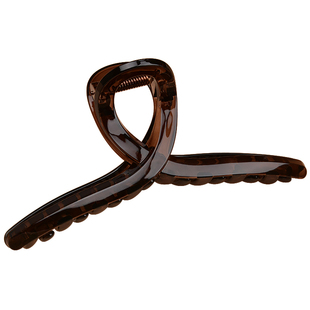 简约黑色抓夹2025新款高级感鲨鱼夹后脑勺发量多夹子头饰发夹大号