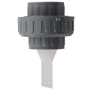 50mm厨房卫生间下水道pvc排水管防臭反水止回阀 逆止阀立式止逆阀