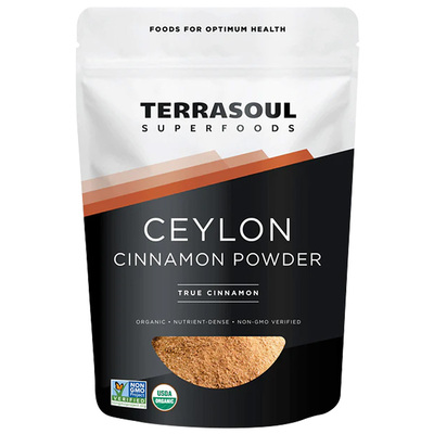 Terrasoul有机锡兰肉桂粉姜黄粉