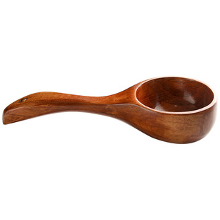 日式大汤勺吃螺蛳粉木勺子吃播网红嗦粉喝汤勺家用长柄拉面勺粥勺