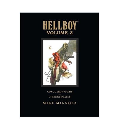 【预售】【Dark Horse】地狱男爵图书馆卷3征服者虫和奇怪的地方英文漫画图书进口原版书Hellboy Library Volume 3: Conqueror Wo