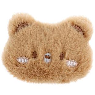 毛绒卡通玩偶胸针女童2026新款秋冬可爱别针儿童毛衣徽章女款配饰