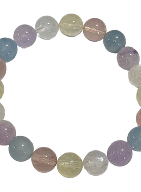 贝奇手作马卡龙色系多宝手串