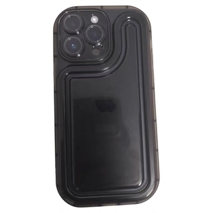 带防尘17气囊透明适用苹果15手机壳iphone14promax保护套13pro硅胶防摔plus加厚12小众11高级感透黑色16p女款