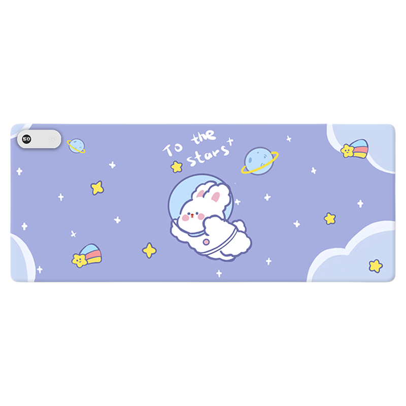 热森加热桌垫鼠标垫发热桌垫冬天办公室超大暖手电热桌垫暖桌垫