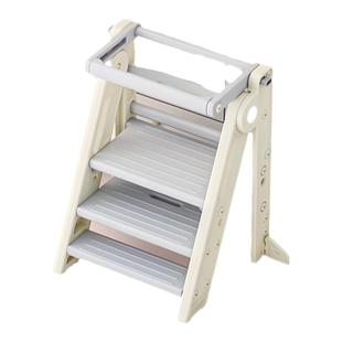 童真童梦学习塔可折叠调高低宝宝洗漱楼梯婴儿洗手台阶儿童踩脚凳